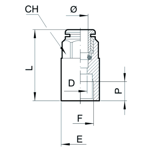 Steckverbindung SVG-R2-6 x G1/8i