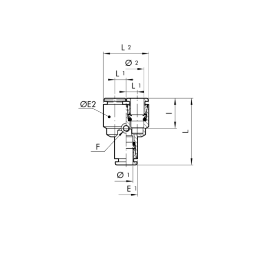 Steckverbindung SVG-R23-6x6x6 Y